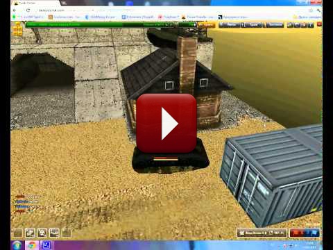 Видео, Паркур Танки Онлайн: Хорнет М0 с пушкой Рельса М1